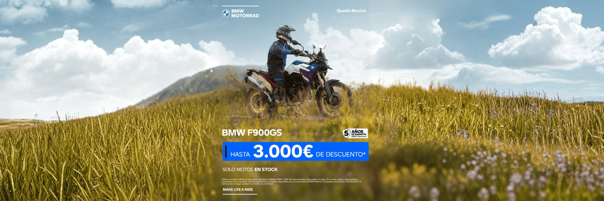 F900GS HASTA 3.000€ DE DTO.