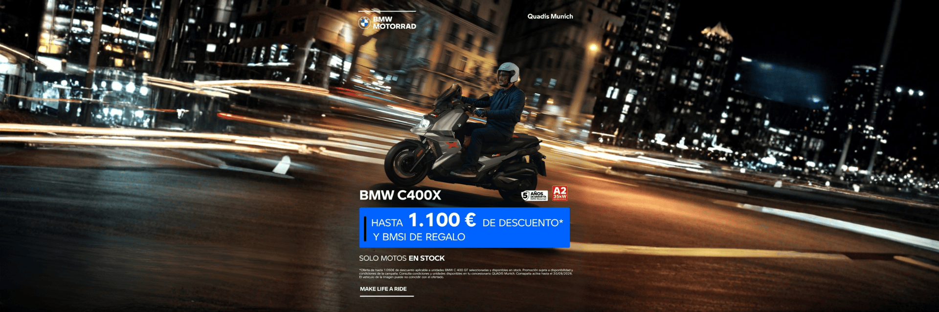 C400X HASTA 1.100€ DE DTO.